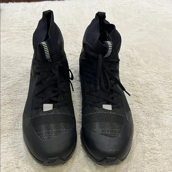 Alpinestars Speedforce Motorcycle Riding Shoes - Casual Running Shoe Style With Premium Protection (Size 13, Black)